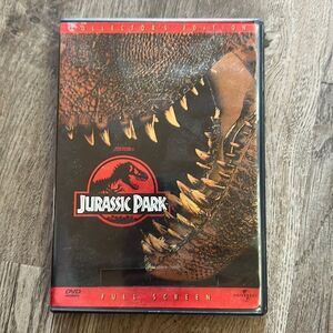 ☀️Jurassic Park DVD Starring Sam Neill Laura Dern Goldblum